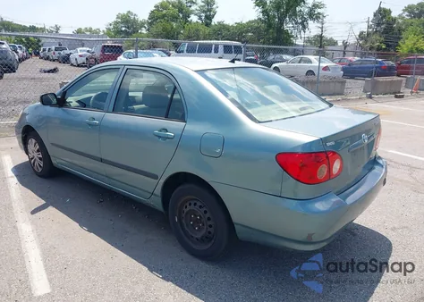 2006 Toyota Corolla Ce из США, поврежденный, VIN 2T1BR32E86C581612